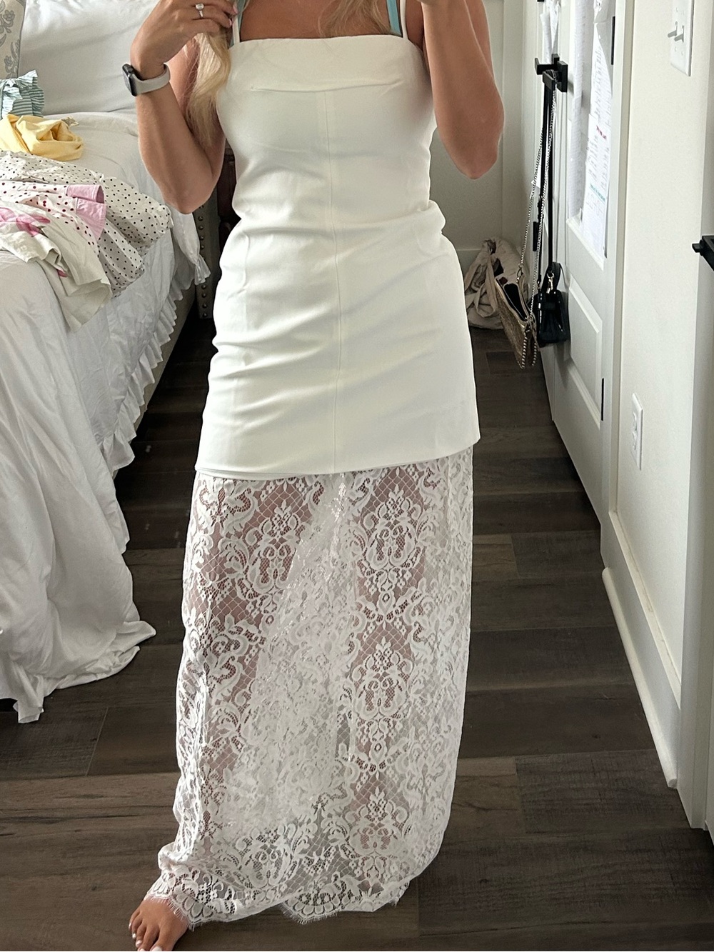 Thesethree White Bridal Dress
